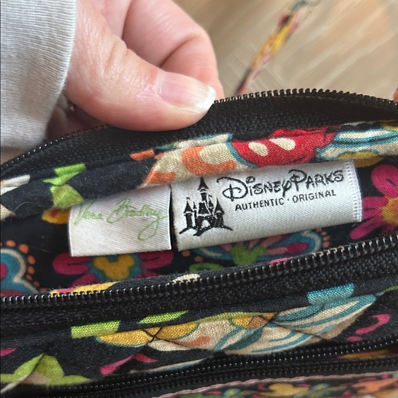 Vera Bradley Disney Floral Crossbody Bag - Black and Multicolor - Picture 2 of 5